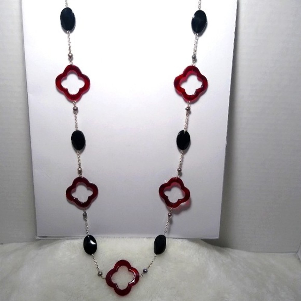 Long Clover Necklace